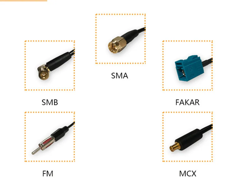 Многофункциональная комбинированная антенна GPS + FM/AM DAB встроенная усилителя