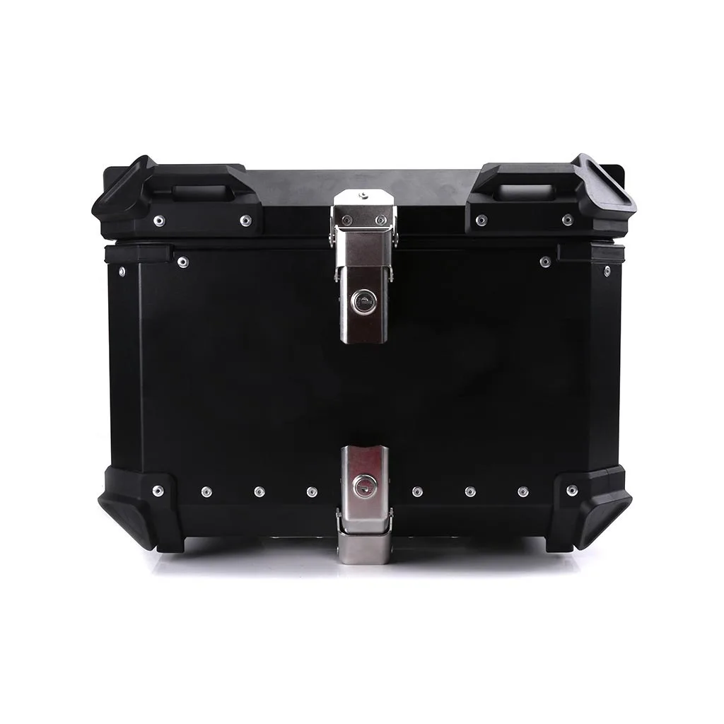 45L Aluminum Motorcycle Top Rear Storage Tool Box Luggage Helmet Case Trunk Waterproof Universal for BMW Yamaha Honda etc | Автомобили и