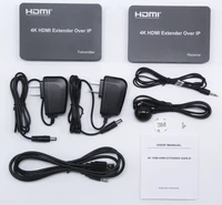 4k hdmi kvm extender over tcp ip support gigabit poe network switch cat5e usb mouse keyboard kvm up to 150m cat6 to 30 receiver