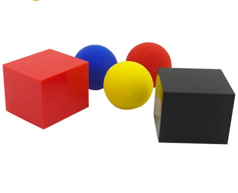 

Paradox Large Size Magic Tricks Box Change Appearing Sponge ball Magie Magician Close Up accessory Gimmick Props Classic toys