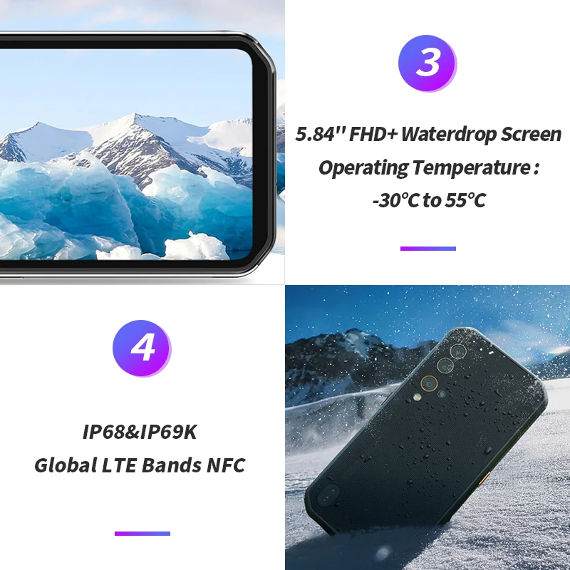 Blackview BV9900E IP68 водонепроницаемый смартфон 6 ГБ 128 Helio P90 прочный телефон 4380 мАч 48мп