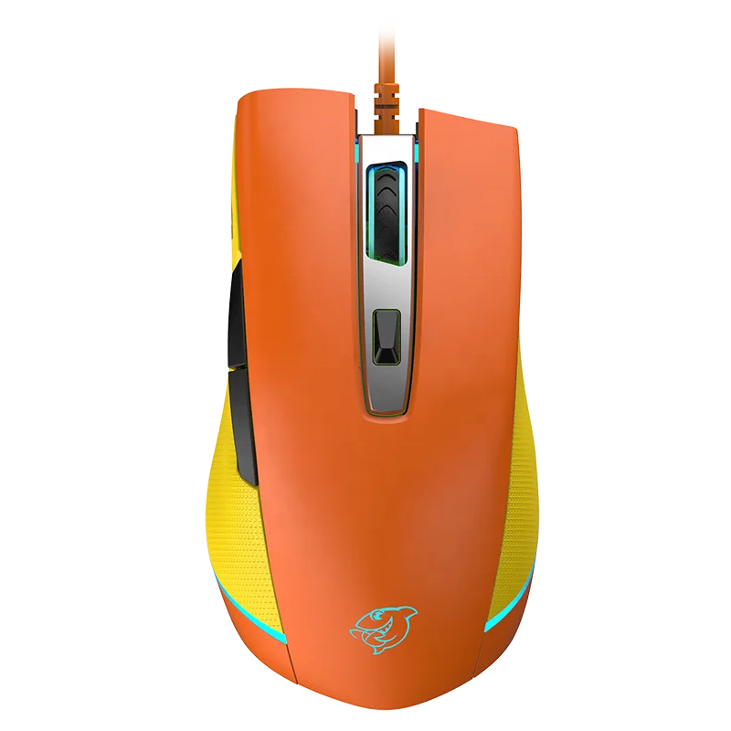 

Ajazz Programmable Wired Gaming Mouse Ergonomic Optical Sensor Backlight Mouse Adjustable DPl USB Mice for PC Laptop Notebook