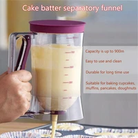 900 ml cupcake pancake cake cream cake mix dispenser jug baking essentials maker cooking tools funnel measuring cup kitchen tool