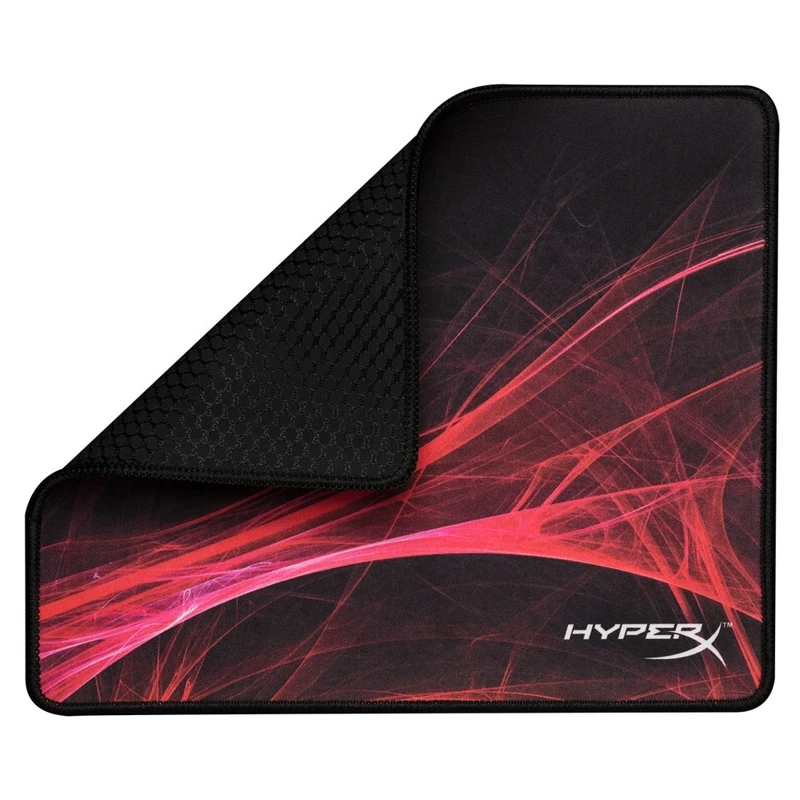 Коврик HyperX Fury Pro S Speed Medium ткань 360 х 300 4 мм цвет: черный с красным|Коврики для мышей| |