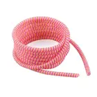 Спиральный USB протектор для телефонного кабеля для Iphone Huawei наушники провод защита от пыли 1,4 м наушники Веревка Защита шпагат