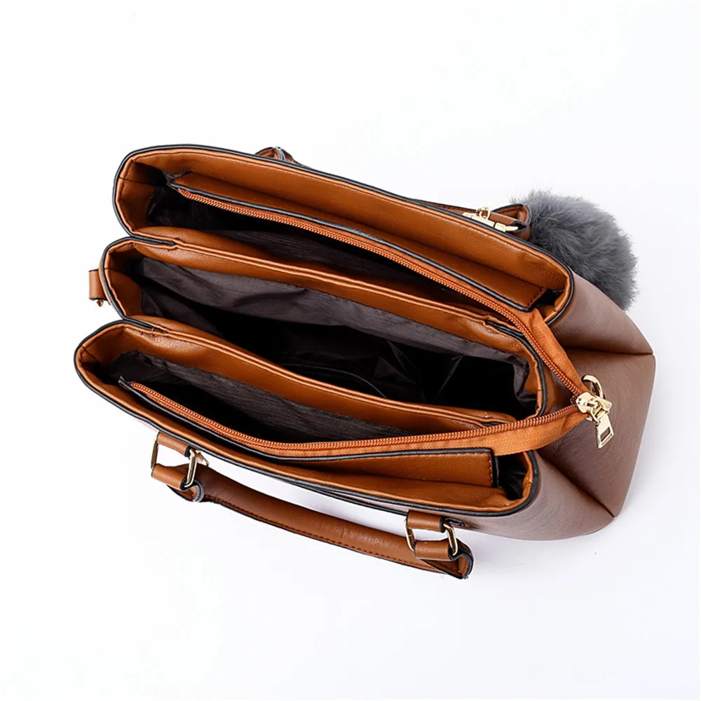 

Famous Brands Women Leather Handbag Designer Luxury Tassel Shoulder Bag Female Large Capacity Fashion Travel Crossbody Bags New