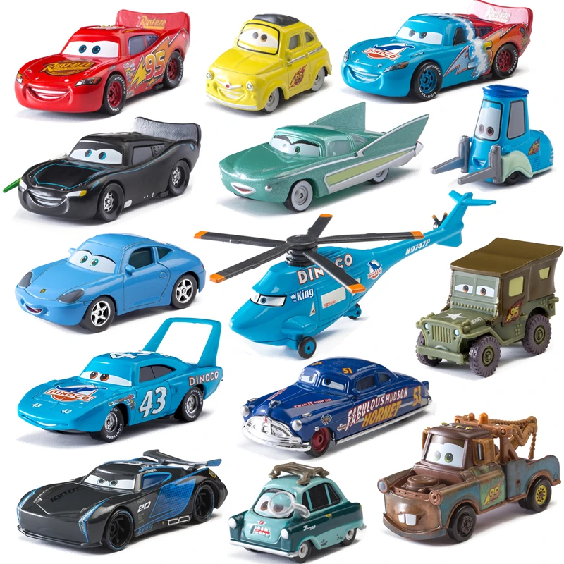 Модели автомобилей из металлического сплава в масштабе 1:55 Disney Pixar Тачки 2 3| |