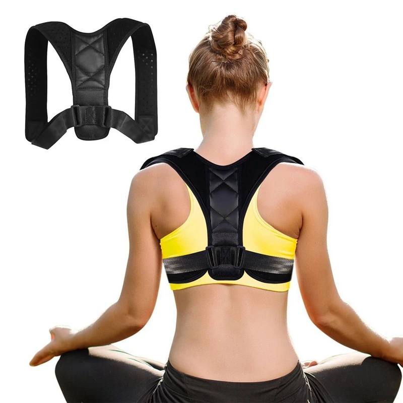 

Posture Correct Back Straight Clavicle Support Corrector Shoulders Brace Strap