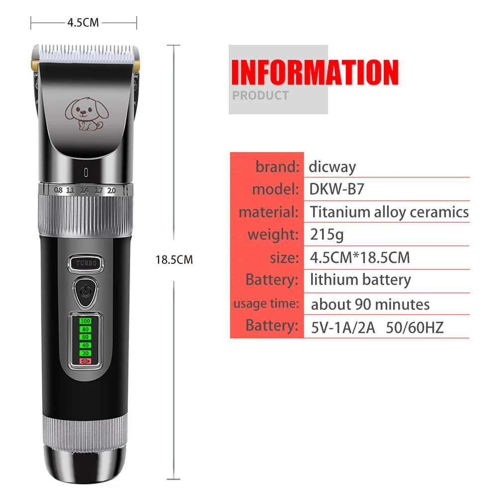 Машинка для стрижки домашних животных набор кошек машинка собак с дисплеем