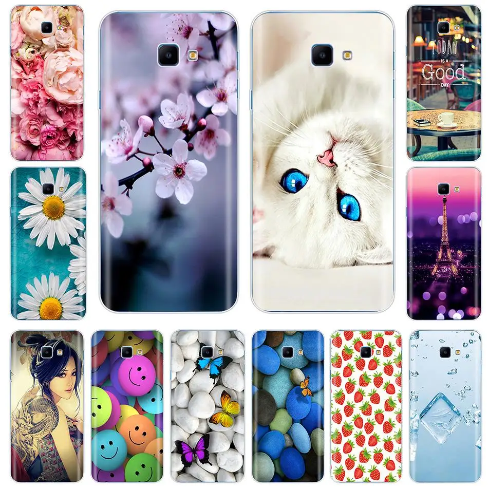 

For Samsung J4 Core Case 6.0'' Silicone Soft TPU Cute Cat Case For Samsung Galaxy J4 PLUS Case J410 J410F Cover J 4 4J J4 Core