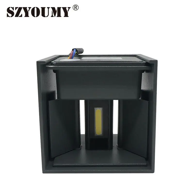 SZYOUMY 7 Вт 12 COB светодиодный настенный светильник IP65 Регулируемый поверхностный