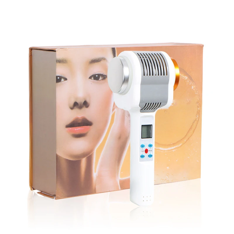 Ультразвуковой массажер для лица с подогревом|Звуковое вибрационное устройство|