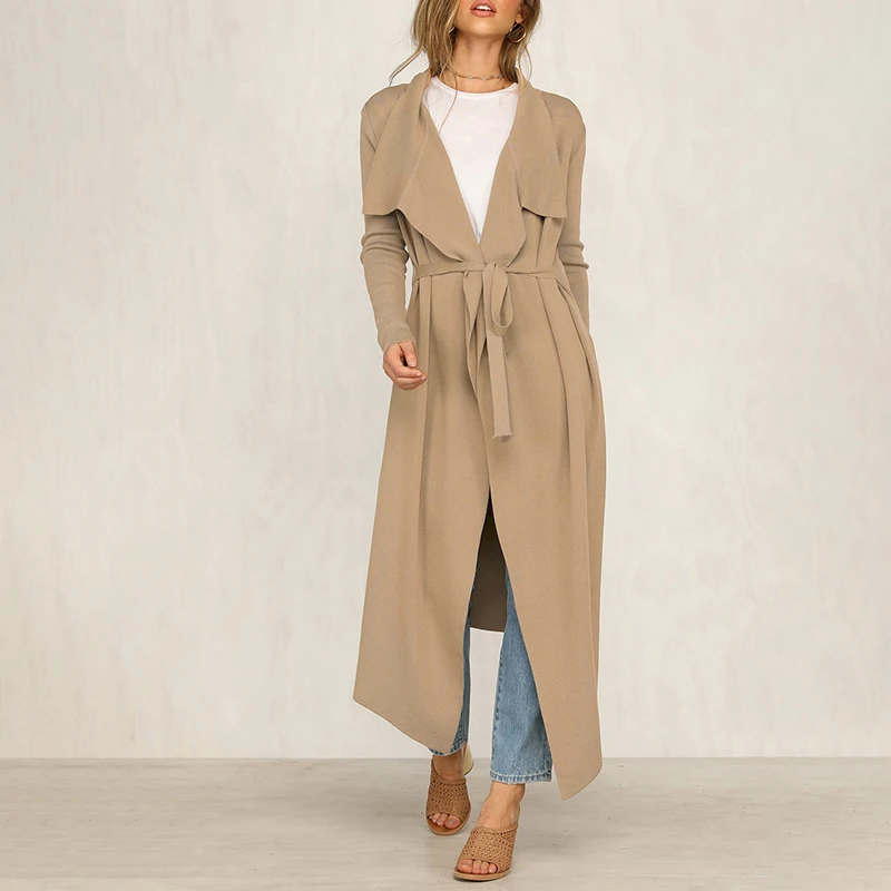 Женская обувь в Корейском стиле Зимние длинные пальто свободного размера плюс