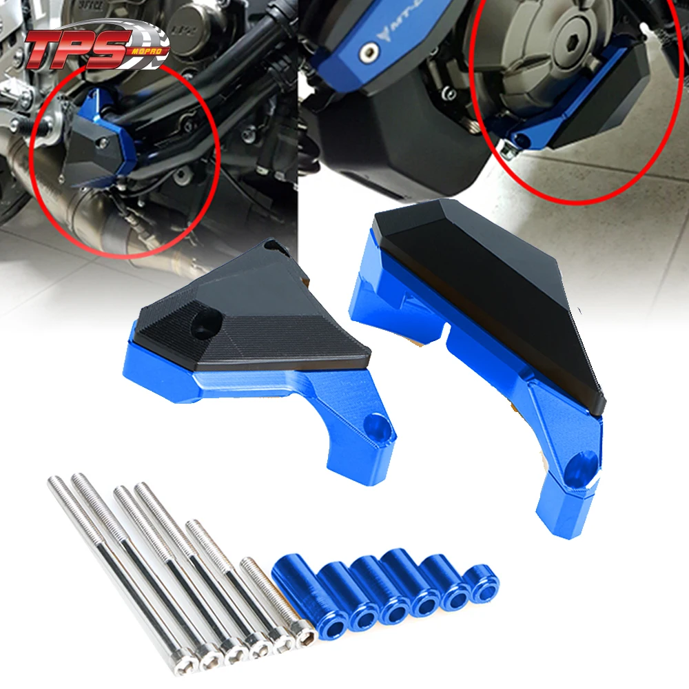 Защитная накладка для двигателя Yamaha MT 07 FZ защитный чехол слайдер защитная крышка