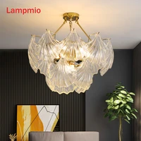 clear glass chandelier lighting for living room round drop hanging chandeliers dining room lighting fixtures hotel hall lamps