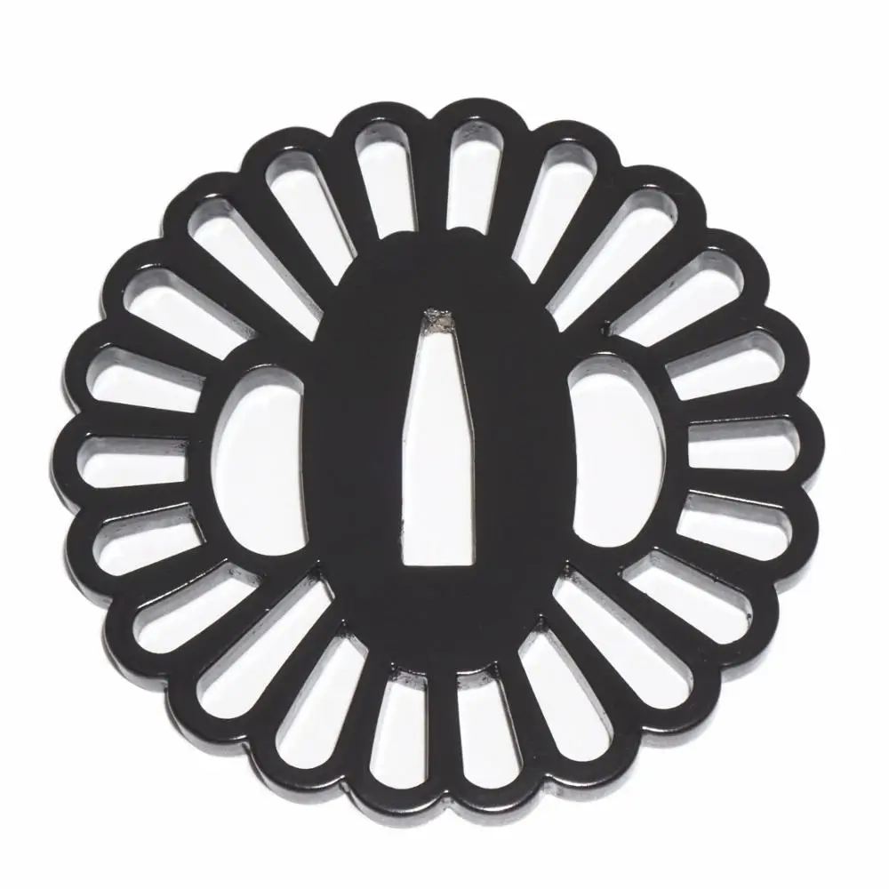 Защита для рук Tsuba из железа японских самурайских мечей вакидзаси Танто|Мечи| |