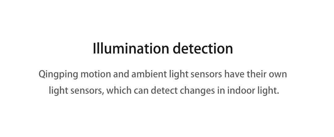 Qingping Human Body / Pet Sensor Smart Body Movement Motion & Light SensorMagnetic Split Base Work WIth MiHome App