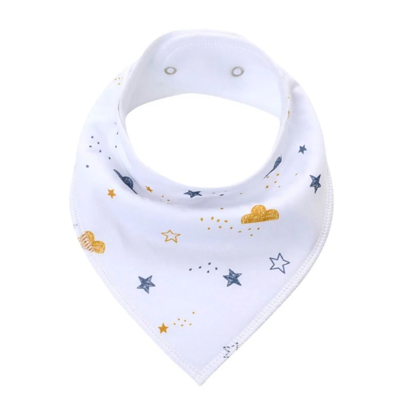 

6Pcs/Set Baby Bibs Triangle Double Cotton Bibs Baby Boys Girls Feeding Smock Infant Cloth Baby Saliva Towel47 2020