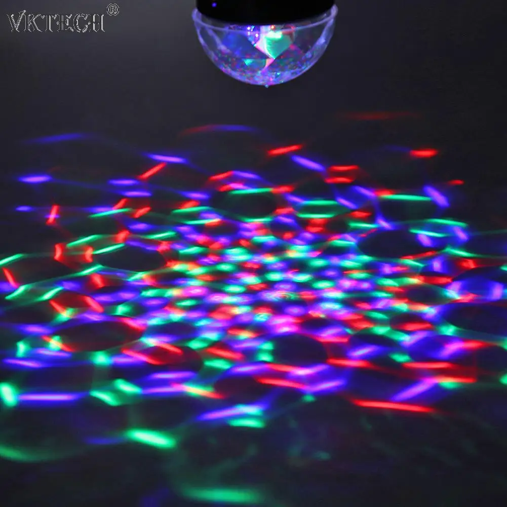 Светодиодный RGB магический шар светильник с дистанционным управлением