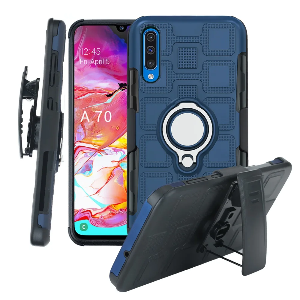 Бронированный автомобильный чехол для телефона Samsung A70 A60 A50 A40 A30 A10 M30 защитный с