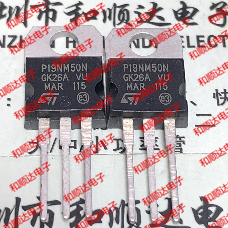 

10pcs/lot P19NM50N STP19NM50N New stock TO-220 500V 14A