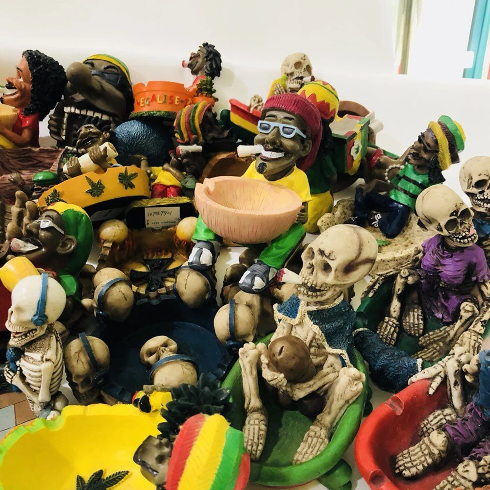 Полимерные пепельницы милые Мультяшные курение травы аксессуары креативные