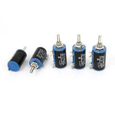 WXD3 13 4 7 K ohm 2W штифтовой наконечник 10 поворотный проволочный потенциометр 5