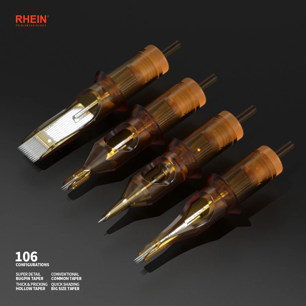 SOLONG новые иглы для татуировки 20 шт Bugpin Rhein Revolution картридж круглый вкладыш#10(0,30 мм иглы) и#12(0,35 мм иглы