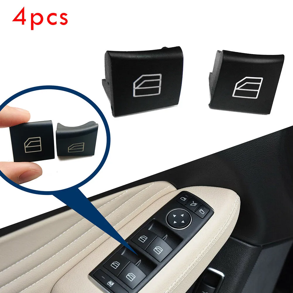 

4 шт., крышки для автомобильных кнопок Mercedes ML GL R Class W164