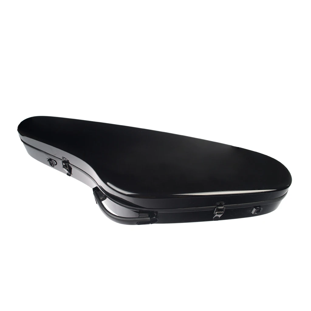 

4/4 полноразмерный Твердый чехол для скрипки, базовый профессиональный рюкзак треугольной формы, супер светильник Кая подвеска, яркий черны...