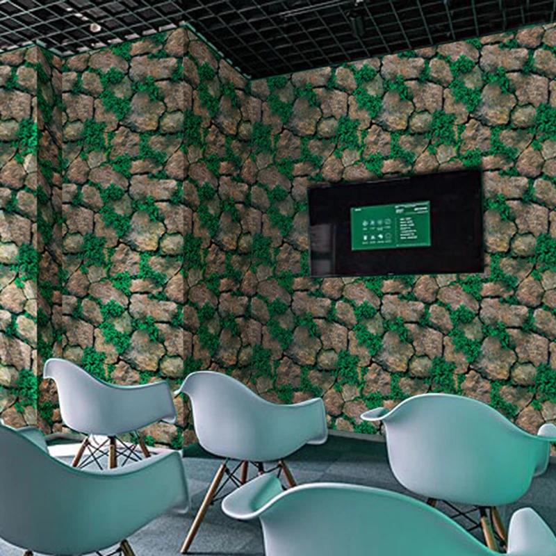 Домашний декор 3D ПВХ древесина настенная бумага кирпич камень самоклеящиеся