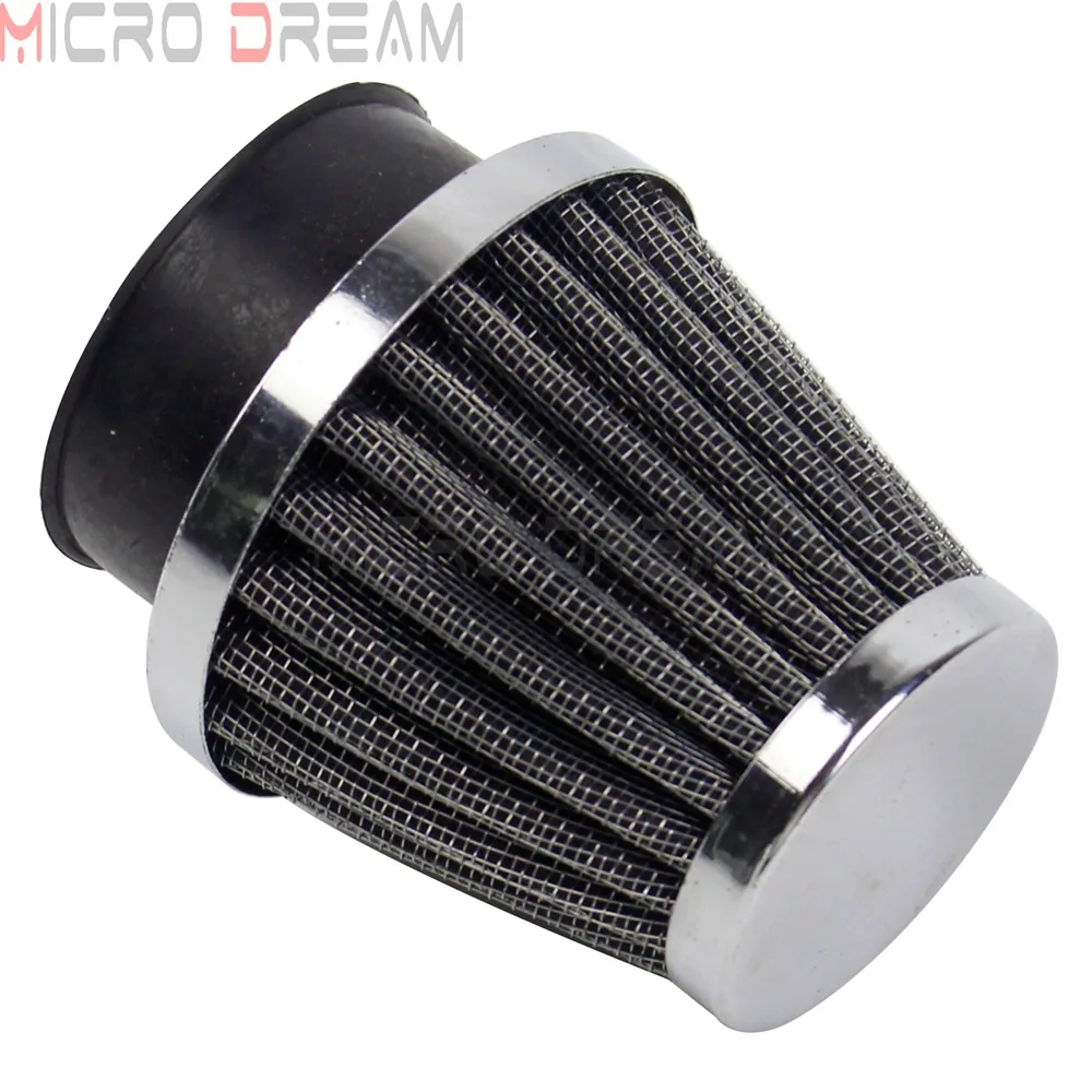 Универсальный 48 мм Воздухоочиститель для мотоцикла воздухозаборник фильтр Yamaha