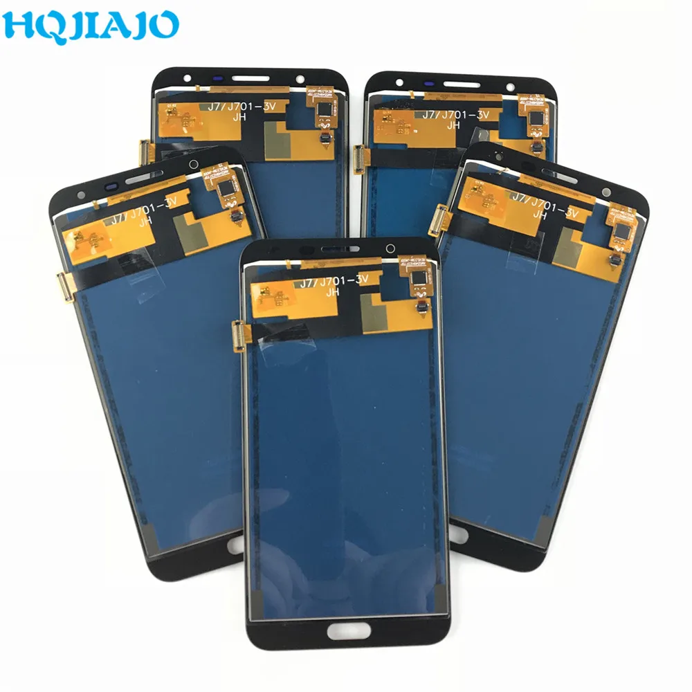 5 шт./лот TFT для Samsung Galaxy J7 Neo J701F Core ЖК дисплей сенсорный экран дигитайзер в сборе Nxt