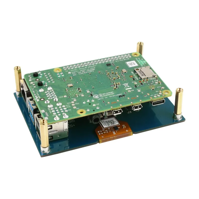 4 01 дюймов Цвет Фул E-Бумага E-Ink Дисплей шапка для Raspberry Pi 640 × 400 Пиксели ACeP 7-Цвет SPI