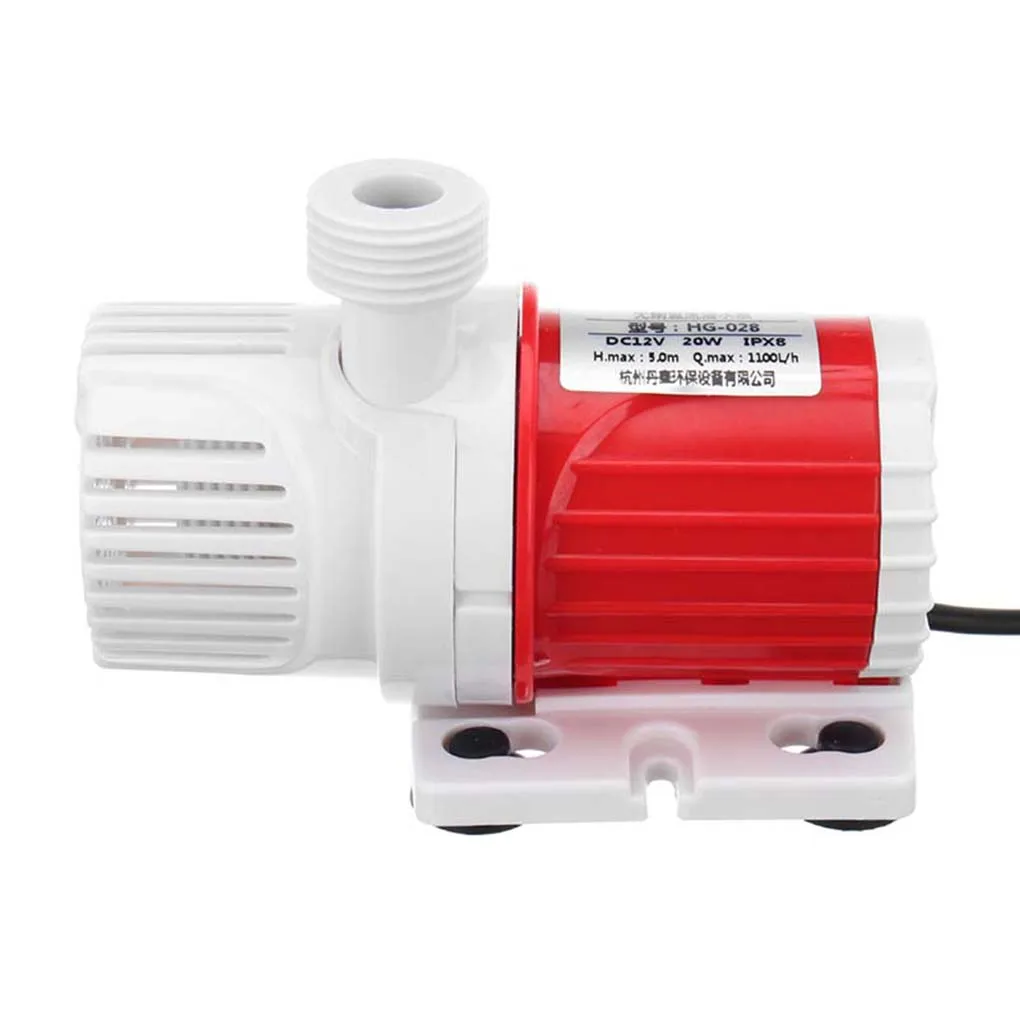 DC12V портативный 1100л/ч Макс лифт 5 м Солнечный погружной водяной насос аквариум 20 Вт Ландшафтные принадлежности
