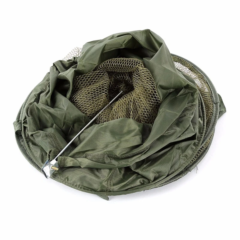 

1pcs outdoor fishing steel fork edging fish guard coated anti-hanging quick-drying does not hurt the fish guard