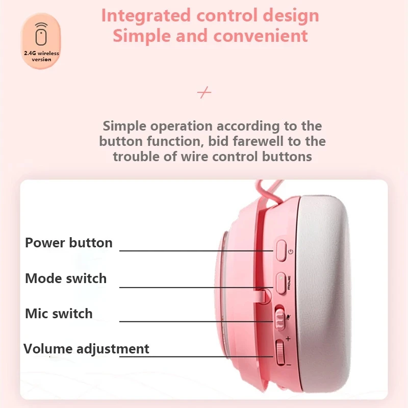Оригинальная гарнитура GS510 с кошачьими ушками игровые наушники 7 1 звуком