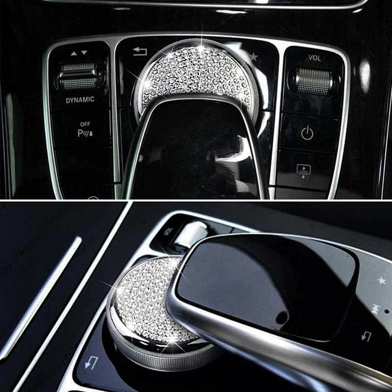 Центральное управление мультимедийная кнопка блестящая кристальная эмблема