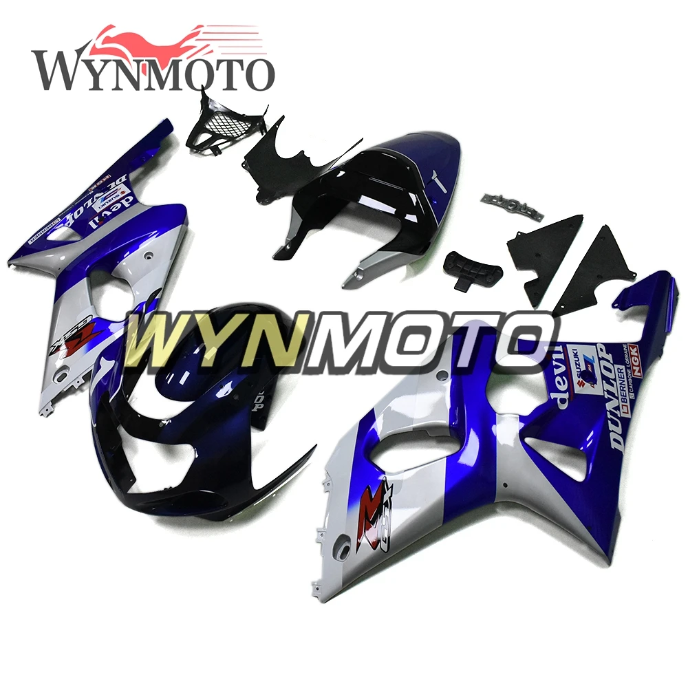 

New Injection Full Fairing Kit For Suzuki GSXR1000 K1 K2 2000 2001 2002 ABS Plastic Motorbike Cowlings White Blue Black Bodywork