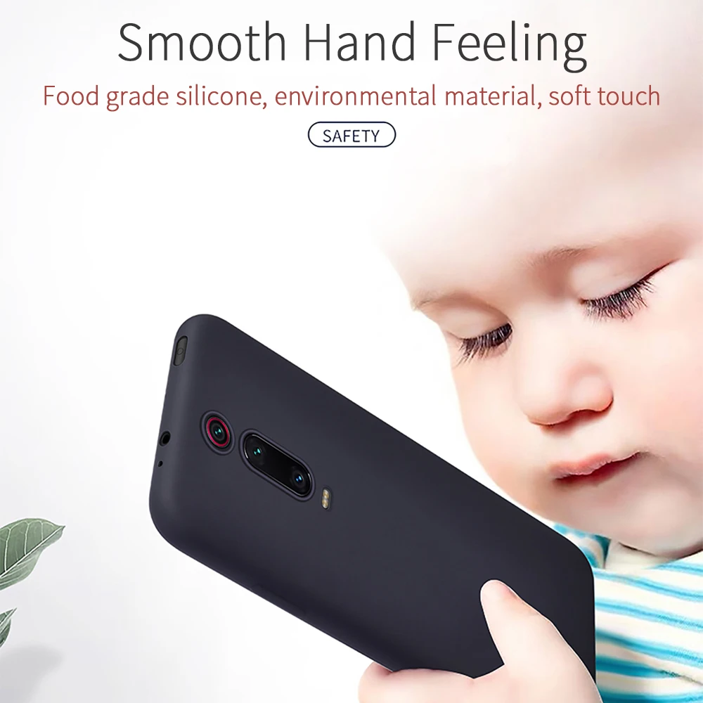 Чехол Essager для Xiaomi mi 9T Redmi K20 Note 7 Pro Ультратонкий Мягкий защитный чехол из жидкого