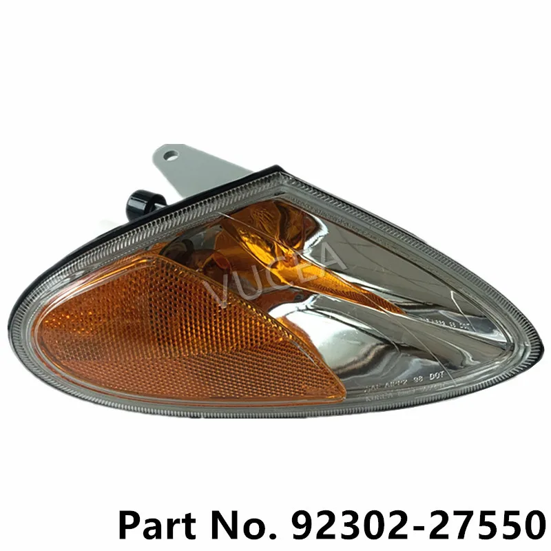 Поворотные сигнальные огни лампа передняя правая для подлинной Hyundai Tiburon 1999 2000 2001