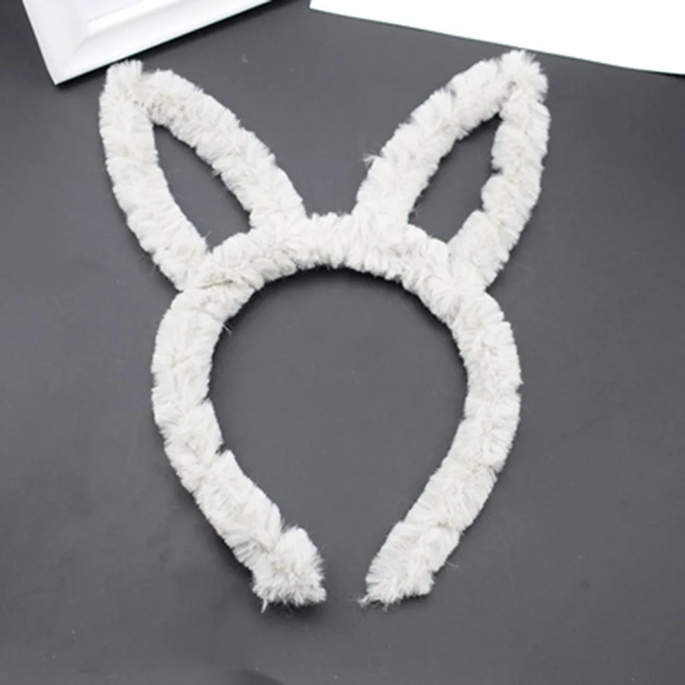 Новый милый кролик с украшением в виде кошачьих ушек повязка Головные уборы