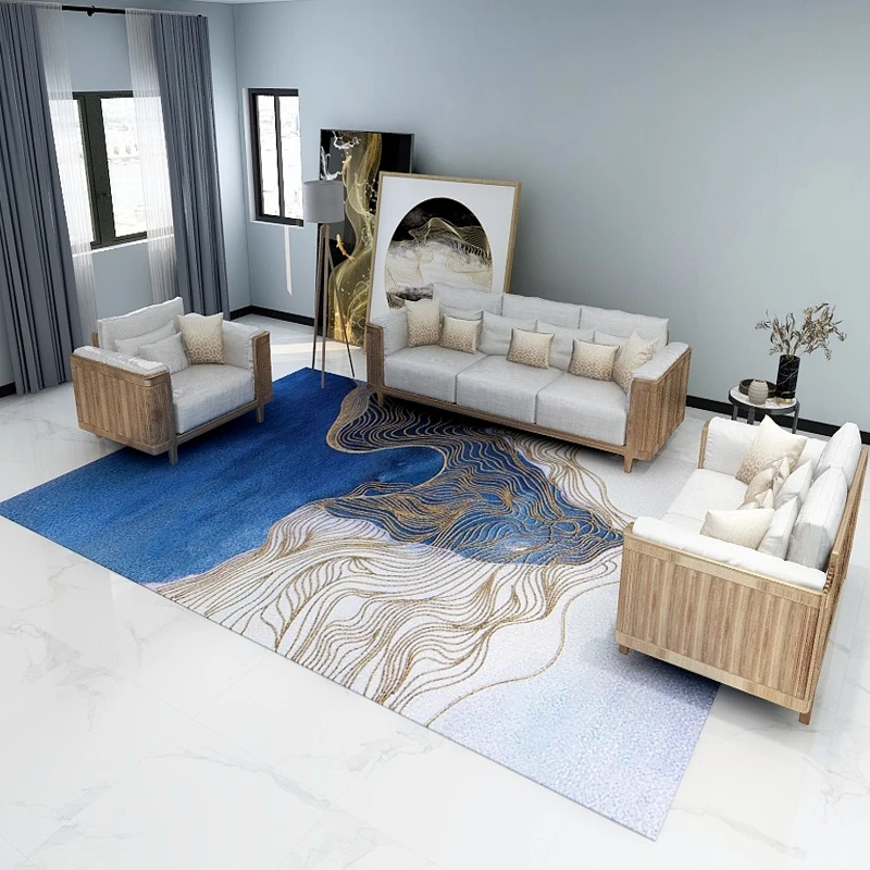 

Carpet Living Room Sofa Coffee Table Blanket Household Modern Simple Carpet Bedroom Large Area American Light Luxury