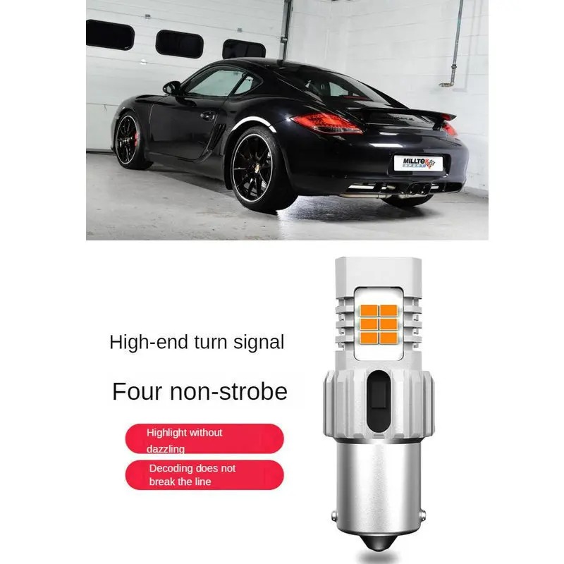 Европейские желтый указатель поворота светильник s для Porsche Cayman 987 заменить