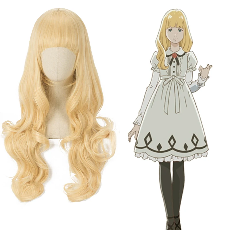 Парик для косплея по мотивам аниме колой и вторник термостойкий синтетический