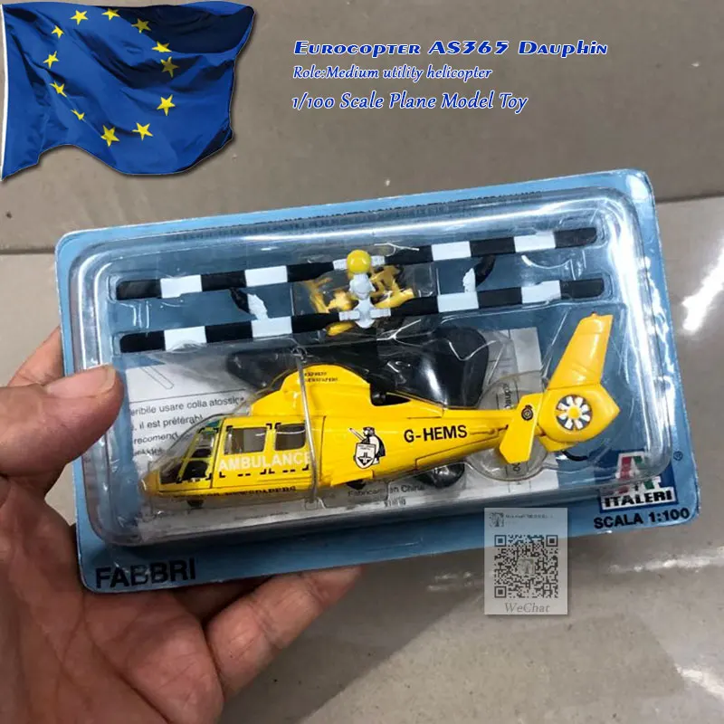 5 шт./лот оптовая продажа FABBRI/ITALERI масштаб 1/100 Военная Модель игрушек SA365 Дофин