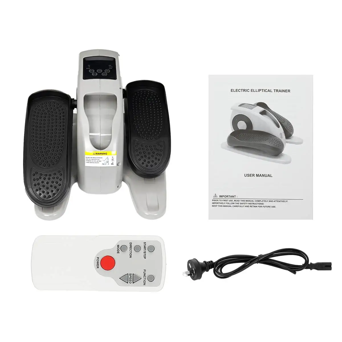 

Adjustable Electric Legs Elliptical Trainer Machine Cycle Pedal Exercise Bike Cycling Home Gym Fitness Equipment Workout Stepper