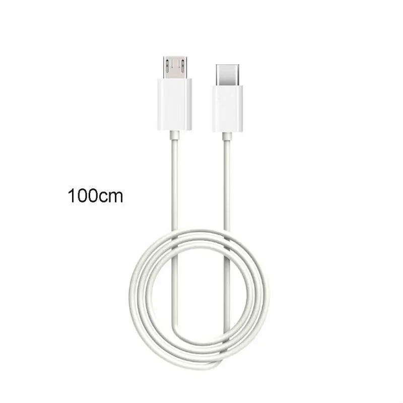 Кабель для синхронизации данных и зарядки с портом USB Type C (папа) на Micro длина 1