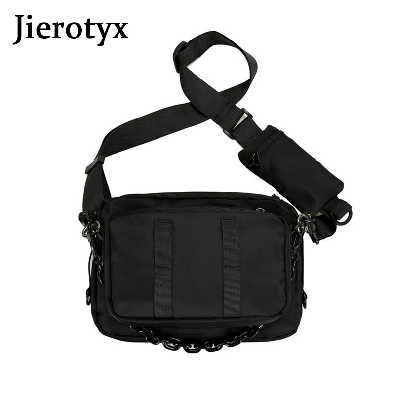 

JIEROTYX Fashion Trendy Women's Crossbody Bag Casual Flap Multi-Pocket Shoulder Bags Female Chic Shoulder Chain Strap Hand Bag