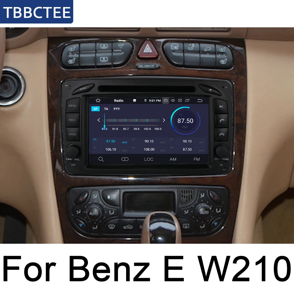 Автомобильный мультимедийный плеер для Mercedes Benz E W210 1998 ~ 2002 NTG GPS Android автомобильное